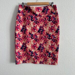 LuLaRoe X-Large Printed Slip-On Skirt